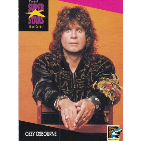 ProSet Super Stars MusiCards Trading Cards Ozzy Osbourne