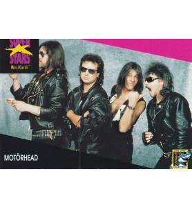 ProSet Super Stars MusiCards Trading Cards Motörhead