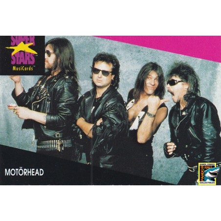 ProSet Super Stars MusiCards Trading Cards Motörhead