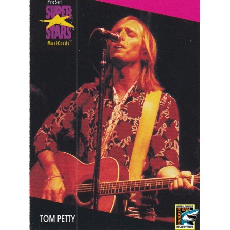 ProSet Super Stars MusiCards Trading Cards Tom Petty