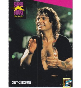 ProSet Super Stars MusiCards Trading Cards Ozzy Osbourne