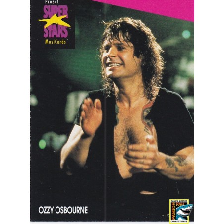 ProSet Super Stars MusiCards Trading Cards Ozzy Osbourne