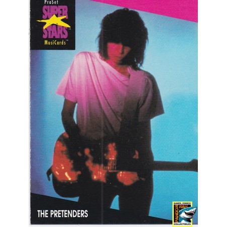 ProSet Super Stars MusiCards Trading Cards The Pretenders