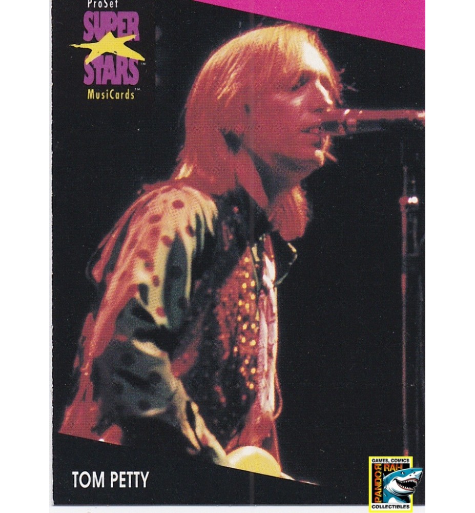 ProSet Super Stars MusiCards Trading Cards Tom Petty