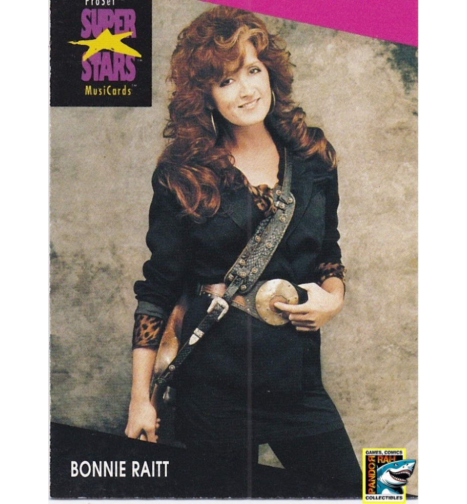 ProSet Super Stars MusiCards Trading Cards Bonnie Raitt