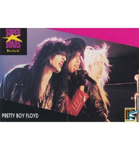 ProSet Super Stars MusiCards Trading Cards Pretty Boy Floyd