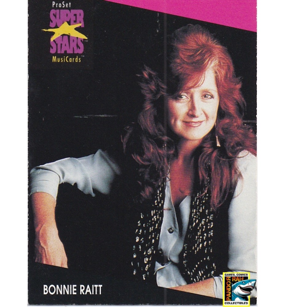 ProSet Super Stars MusiCards Trading Cards Bonnie Raitt