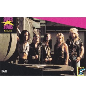 ProSet Super Stars MusiCards Trading Cards Ratt