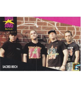 ProSet Super Stars MusiCards Trading Cards Sacred Reich