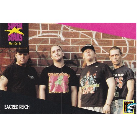 ProSet Super Stars MusiCards Trading Cards Sacred Reich