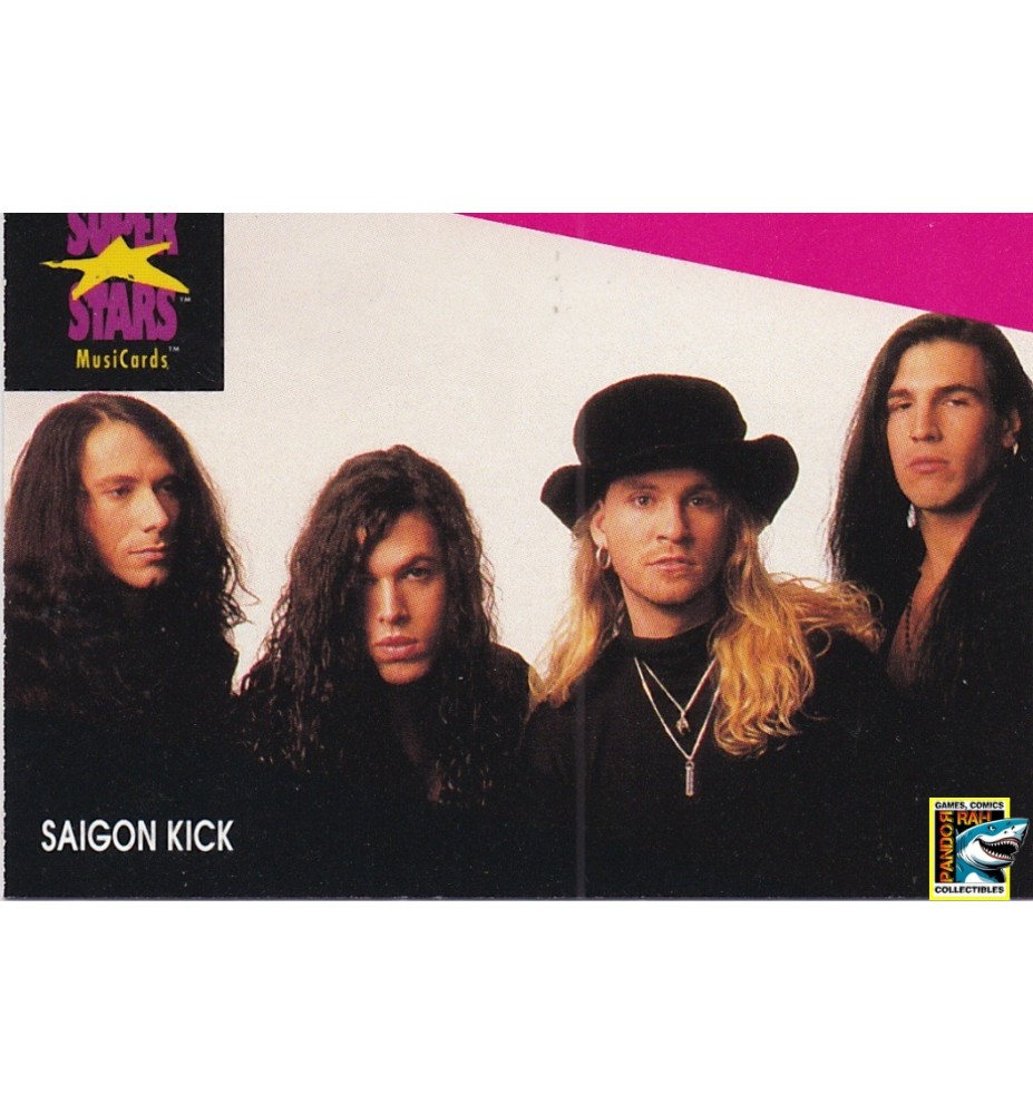 ProSet Super Stars MusiCards Trading Cards Saigon Kick