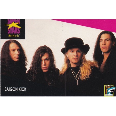 ProSet Super Stars MusiCards Trading Cards Saigon Kick