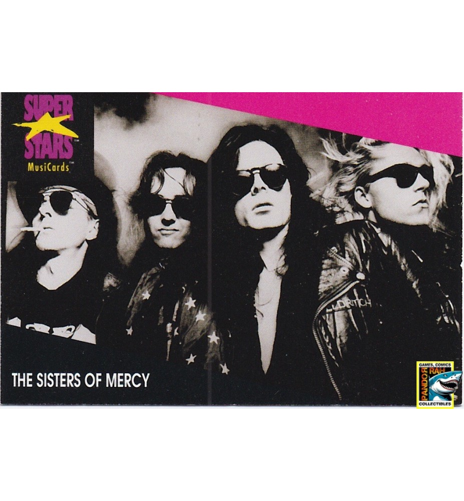 ProSet Super Stars MusiCards Trading Cards The Sisters Of Mercy