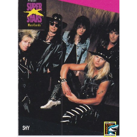 ProSet Super Stars MusiCards Trading Cards Shy