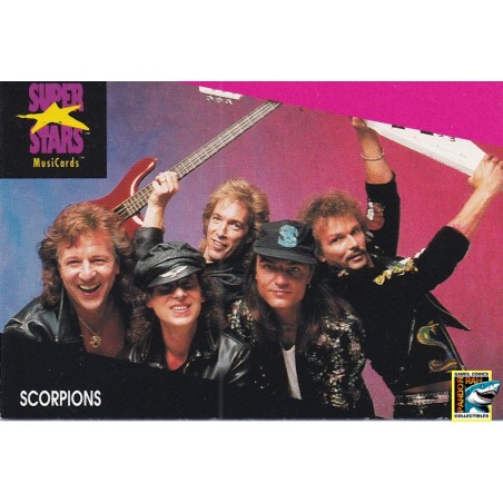 ProSet Super Stars MusiCards Trading Cards Scorpions