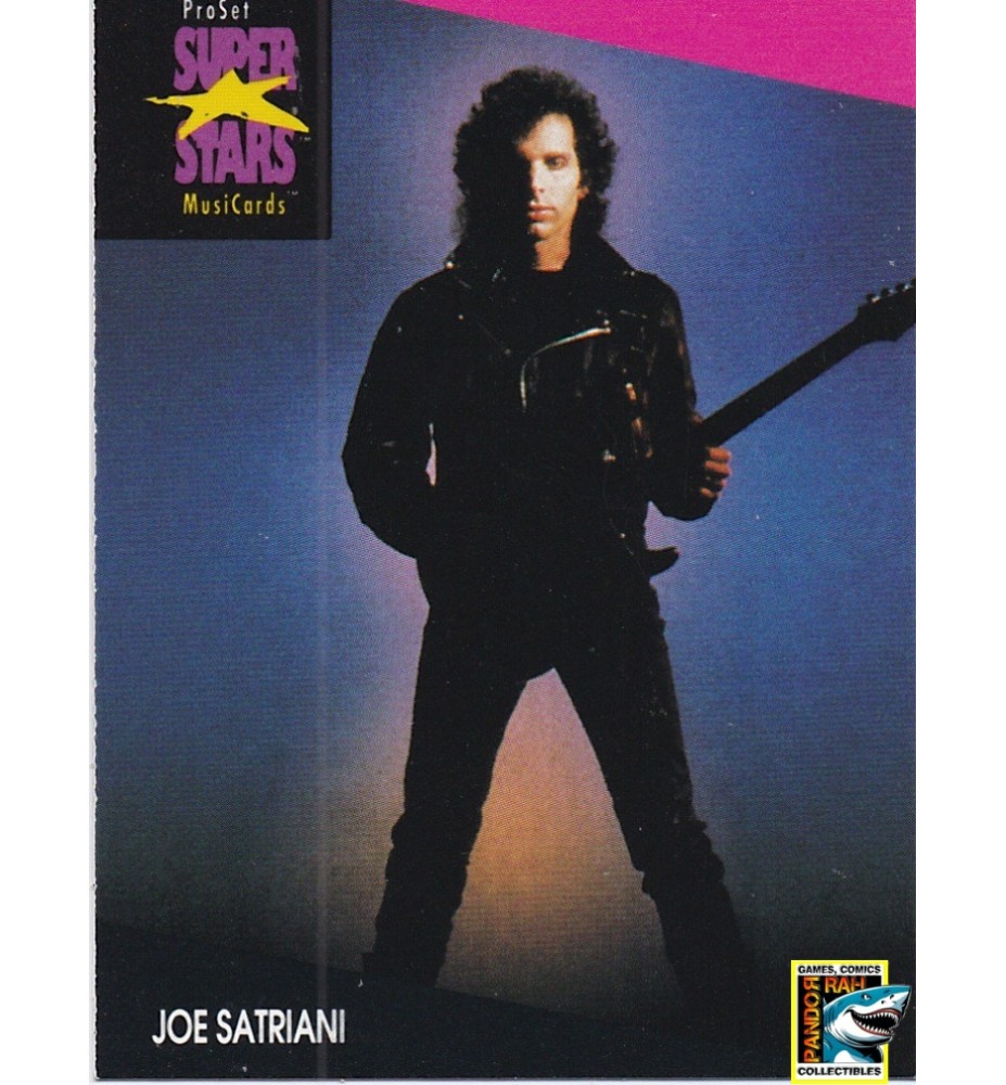 ProSet Super Stars MusiCards Trading Cards Joe Satriani