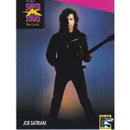 ProSet Super Stars MusiCards Trading Cards Joe Satriani