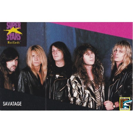 ProSet Super Stars MusiCards Trading Cards Savatage