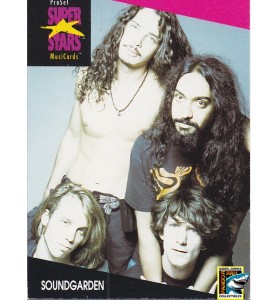 ProSet Super Stars MusiCards Trading Cards Soundgarden