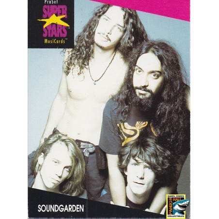 ProSet Super Stars MusiCards Trading Cards Soundgarden