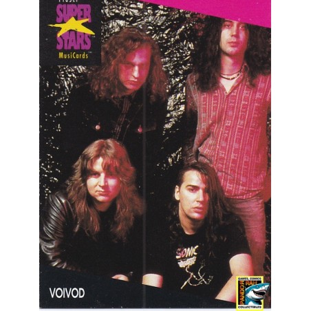 ProSet Super Stars MusiCards Trading Cards Voivod