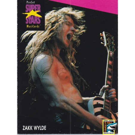 ProSet Super Stars MusiCards Trading Cards Zakk Wylde