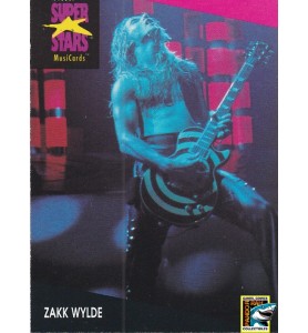 ProSet Super Stars MusiCards Trading Cards Zakk Wylde