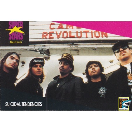 ProSet Super Stars MusiCards Trading Cards Suicidal Tendencies