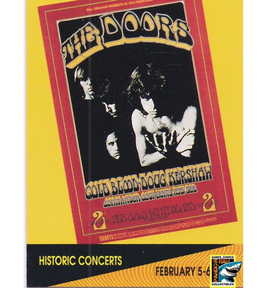 ProSet Super Stars MusiCards Trading Cards Poster The Doors, 1970