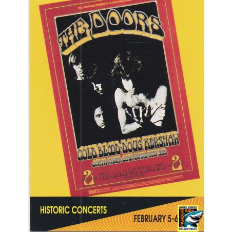 ProSet Super Stars MusiCards Trading Cards Poster The Doors, 1970