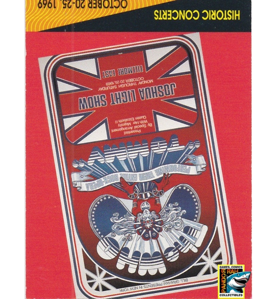 ProSet Super Stars MusiCards Trading Cards Poster The Who, 1969