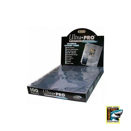 Ultra Pro 9-Pocket Pages Platinum 100 Stuks