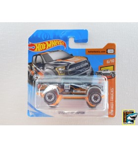 Hotwheels '15 Ford F-150 Raptor Zwart 1:65