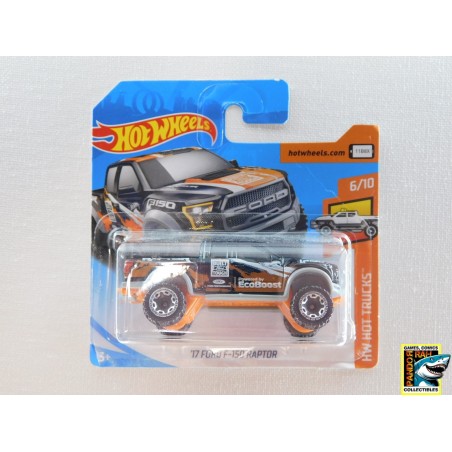 Hotwheels '15 Ford F-150 Raptor Zwart 1:65