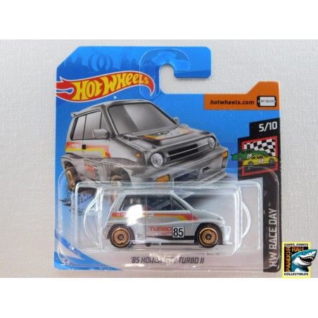 Hotwheels '85 Honda City Turbo II Grijs 1:65