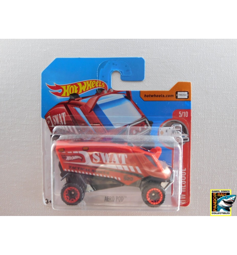 Hotwheels Aero Pod Rood 1:65