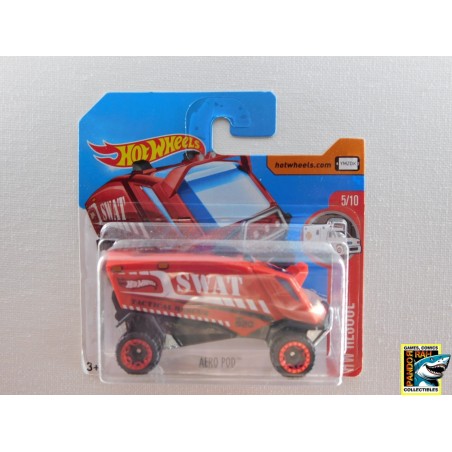 Hotwheels Aero Pod Rood 1:65