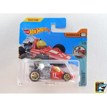 Hotwheels Head Starter Rood 1:65