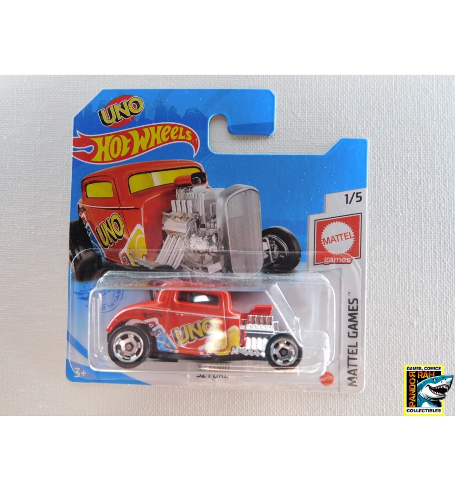 Hotwheels '32 Ford Uno Rood 1:65