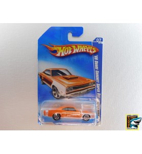 Hotwheels '69 Dodge Coronet Super Bee Oranje 1:65