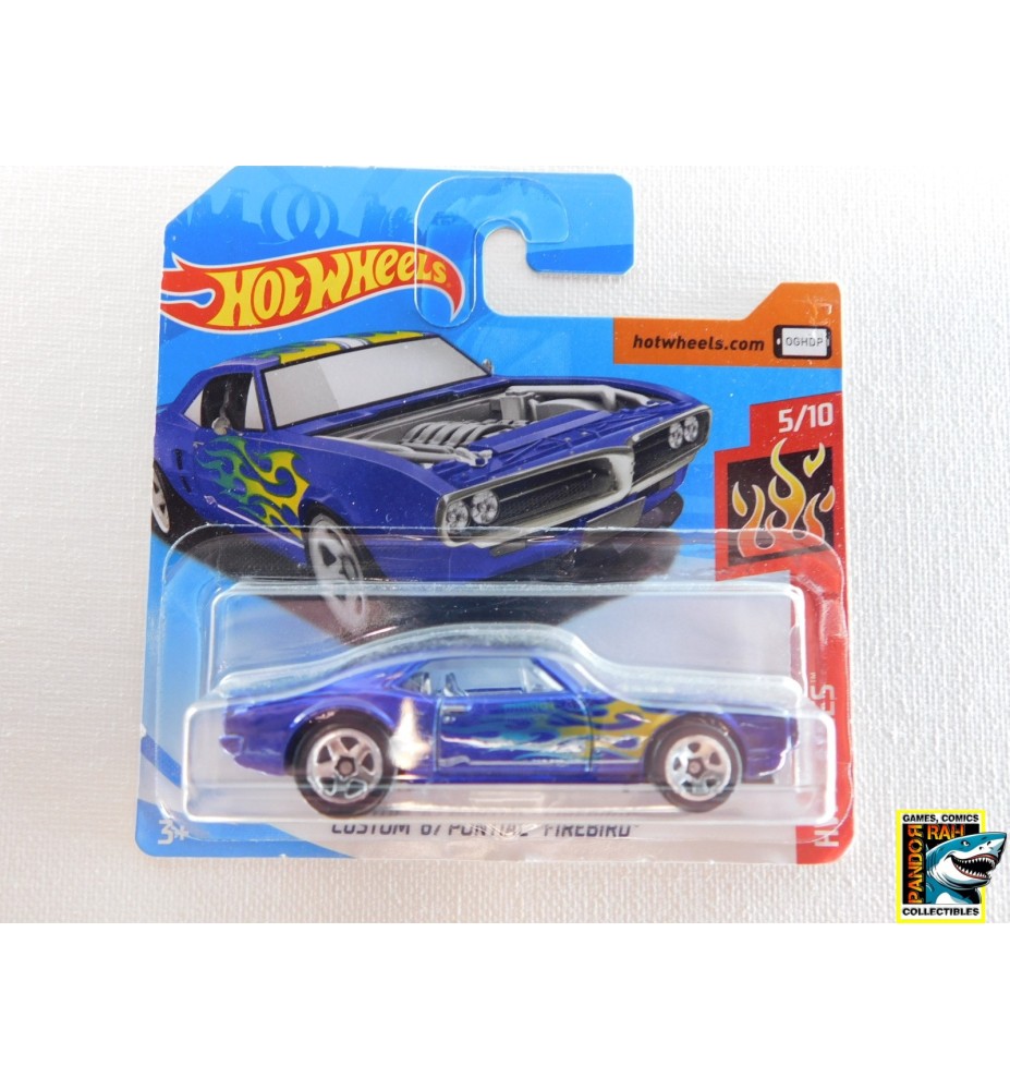 Hotwheels Custom '67 Pontiac Firebird Donkerblauw 1:65