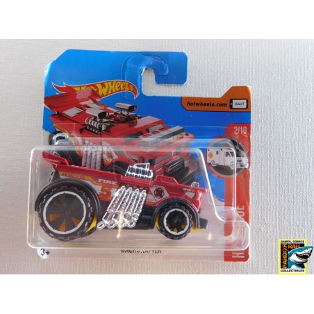 Hot Wheels Backdrafter Rood 1:65