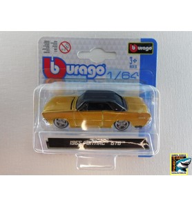 Bburago 1965 Pontiac GTO Goudkleurig 1:64