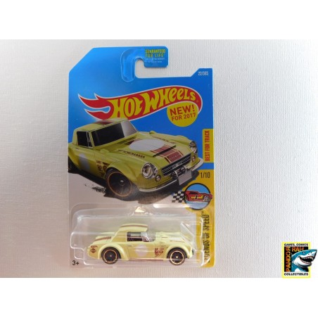 Hotwheels Fairlady 2000 Pastelgeel 1:65