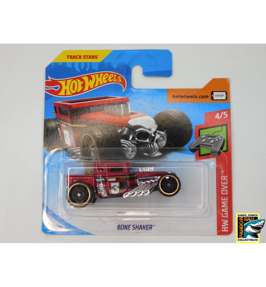 Hotwheels Bone Shaker Rood 1:65