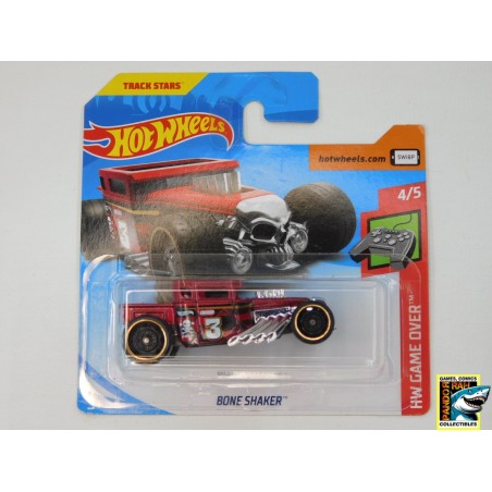 Hotwheels Bone Shaker Rood 1:65