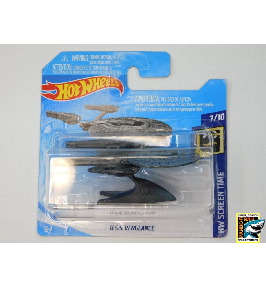 Hotwheels U.S.S. Vengeance Met Standaard Zwart 1:65