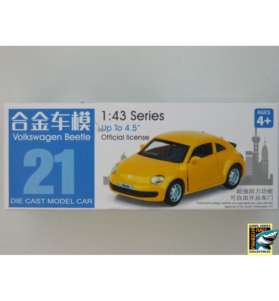 Caipo Volkswagen Beetle Geel 1:43