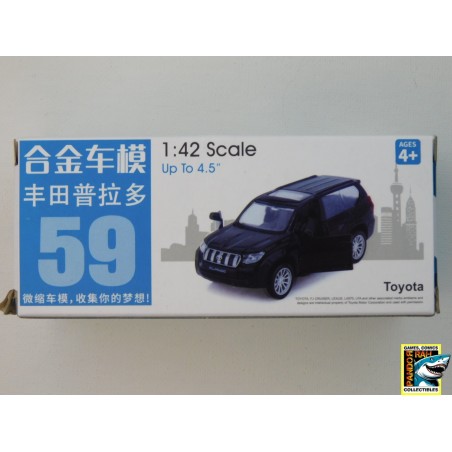 Caipo Toyota Prado Zwart 1:42