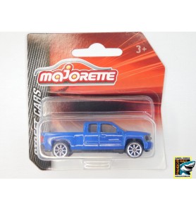 Majorette Chevrolet Silverado Blauw 1:65